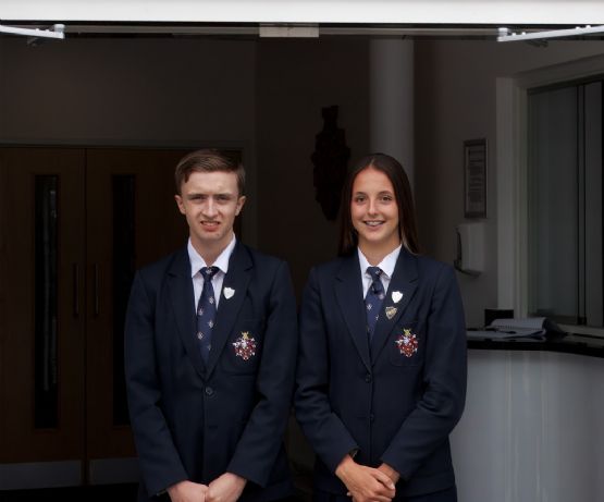 Head Boy and Girl Welcome